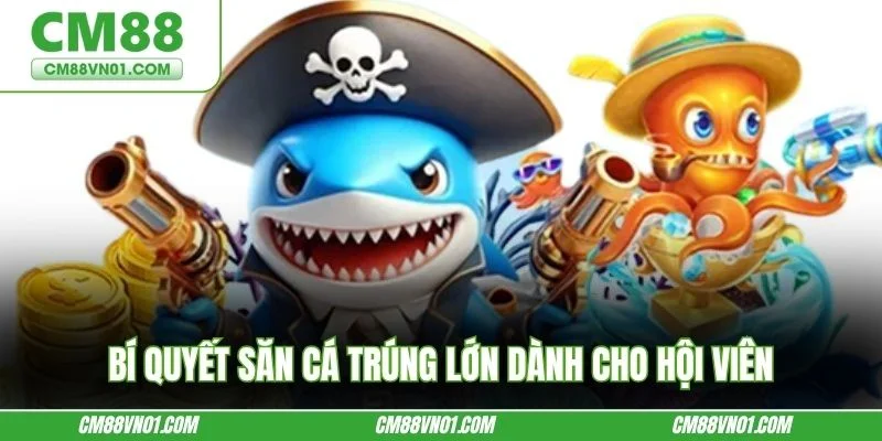 Bí quyết săn cá trúng lớn dành cho hội viên