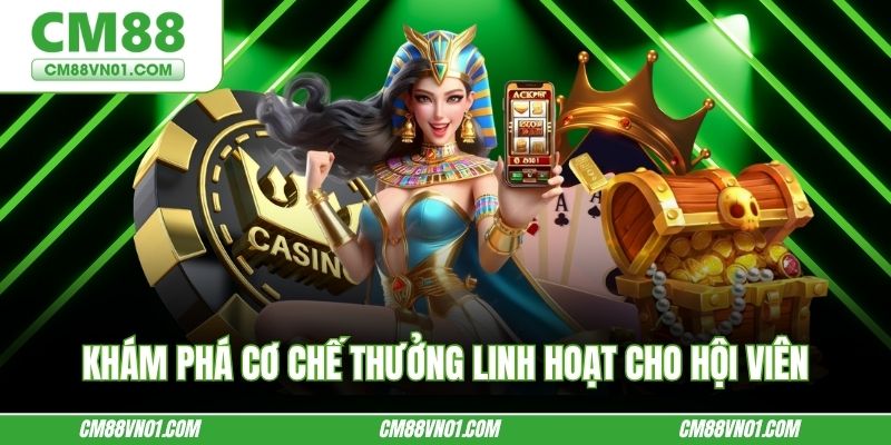 Khám phá cơ chế thưởng linh hoạt cho hội viên